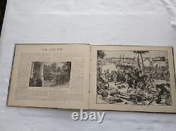 Civil War Grand Army Picture Book 1890 Rare VG Complete Cond