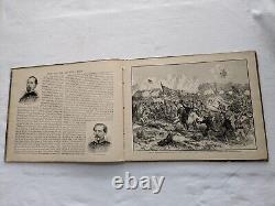 Civil War Grand Army Picture Book 1890 Rare VG Complete Cond