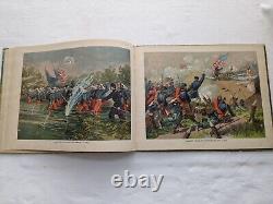 Civil War Grand Army Picture Book 1890 Rare VG Complete Cond