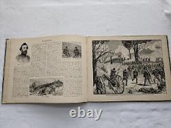 Civil War Grand Army Picture Book 1890 Rare VG Complete Cond