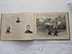 Civil War Grand Army Picture Book 1890 Rare VG Complete Cond