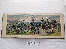 Civil War Grand Army Picture Book 1890 Rare VG Complete Cond