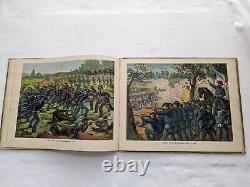 Civil War Grand Army Picture Book 1890 Rare VG Complete Cond