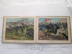 Civil War Grand Army Picture Book 1890 Rare VG Complete Cond