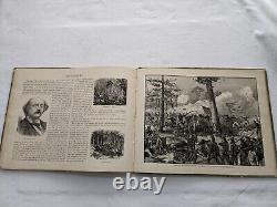 Civil War Grand Army Picture Book 1890 Rare VG Complete Cond