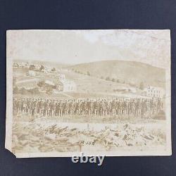 Civil War Group Photo 22nd New York State Militia Regiment Harpers Ferry VA 1862