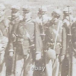 Civil War Group Photo 22nd New York State Militia Regiment Harpers Ferry VA 1862