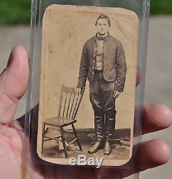 Civil War Kentucky MORGAN'S RAIDERS Cdv Photo Lot Died Camp Douglas