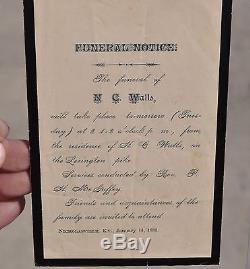 Civil War Kentucky MORGAN'S RAIDERS Cdv Photo Lot Died Camp Douglas