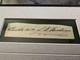 Civil War Matted Autograph General Simon Bolivar Buckner With Photo