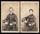 Civil War Musicians 36th Illinois Infantry Boy Enlisted @ 10 Yrs 1860s Cdv Photo