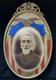 Civil War Named Soldier Gar Oval Photo Eagle Shield Emblem Framed Convex Glass