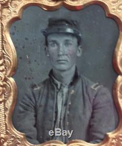 Civil War Officer Tintype