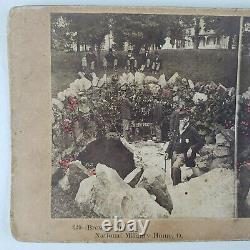 Civil War Ohio National Home for Disabled Volunteer Soldiers Photo Stereoview