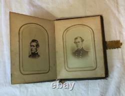 Civil War Photo ALBUM of Generals, Admirals, Washington, Grant Lady Liberty CVD