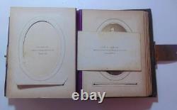 Civil War Photo Album Nevada, California New Orleans CincinnatiOxford, Ohio