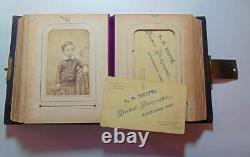 Civil War Photo Album Nevada, California New Orleans CincinnatiOxford, Ohio
