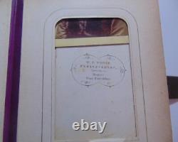 Civil War Photo Album Nevada, California New Orleans CincinnatiOxford, Ohio