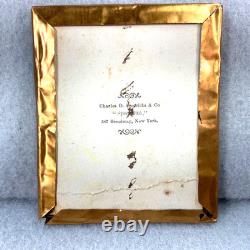 Civil War Photo General George McClellan in Copper Frame Vintage