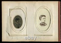 Civil War Photograph CDV & Tintype Brothers in Co B 23rd Massachusetts Civil War