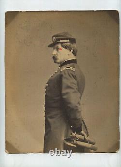 Civil War Photograph General George B. McClellan by Charles DeForest Fredericks