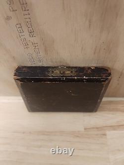 Civil War Photograph Of Soldier And Badge Cased Image Vol. Cav. 9 N. Y. Wm. Lane