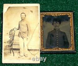 Civil War Photos Tintype & CDV Union US Soldier's