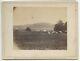 Civil War Rare Brady Album Gallery Card Battlefield Of Cedar Mtn View Of The Mtn
