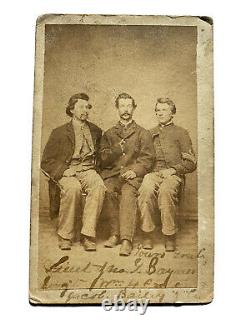 Civil War Soldier CDV 34th Pennsylvania (5th Reserves) Trio