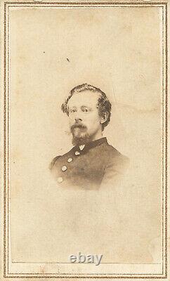 Civil War Soldier CDV Captain Henry E. Snow 21st New York Cavalry
