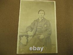 Civil War Soldier CDV Photo 1st Illinois Artillery Battery G Memphis Jenn Jerry