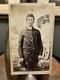 Civil War Soldier Camp Scene / Us Flag Backdrop Maine 1860s Cdv Photo