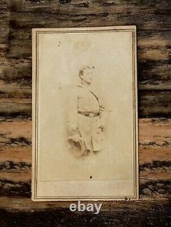 Civil War Soldier / Confederate COLONEL HARRY GILMOR CDV / Anthony, Brady