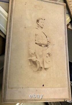 Civil War Soldier / Confederate COLONEL HARRY GILMOR CDV / Anthony, Brady