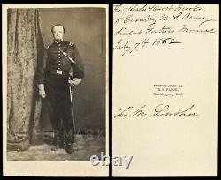 Civil War Soldier ID'd Lt Charles Brooks 5th Cavalry US Army Died Ft Monroe 1862