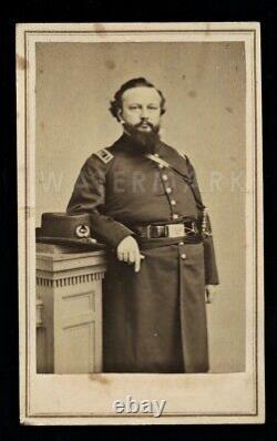 Civil War Soldier / Surgeon 25th New York Infantry / 1860s CDV Photo / ID'd Dr