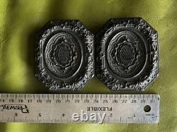 Civil War Soldier Tin type in Octagonal Union Case. Hand Painted Gold Buttons