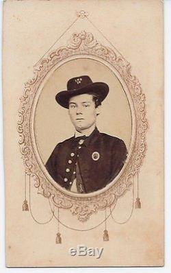 Civil War Soldier Tintype 6th Wisconsin Infantry Iron Brigade Unidentified