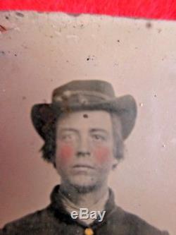 Civil War Soldier Tintype NC 8th Partison Rangers North Carolina Confederate