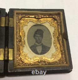 Civil War Soldier Tintype Union Case