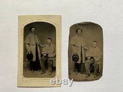 Civil War Soldier Tintypes & CDVs Luther M. Stumbaugh 77th Pennsylvania Infantry