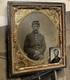 Civil War Soldier With Additional Pre-war Gem Tintype 1860s Photo Lot