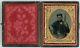 Civil War Soldier With Musket Tintype