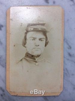 Civil War Soldiers Victorian Cdv Photo Album New York, Tintype, 4 Brothers, KIA