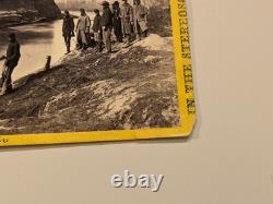 Civil War Stereoview Photo African American Soldier Dutch Gap Selden Virginia