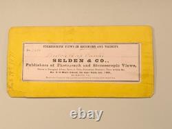 Civil War Stereoview Photo African American Soldier Dutch Gap Selden Virginia