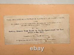 Civil War Stereoview Photo William Frank Browne Gardner Confederate Virginia