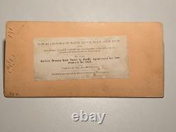 Civil War Stereoview Photo William Frank Browne Gardner Confederate Virginia