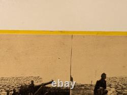 Civil War Stereoview Photo Yorktown Virginia Artillery Cannon Brady Anthony 2425