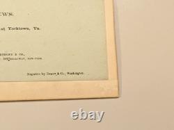 Civil War Stereoview Photo Yorktown Virginia Artillery Cannon Brady Anthony 2425